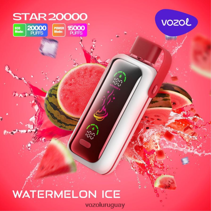 Vozol Montevideo hielo de sandia 2PNZP43 VOZOL STAR 20000