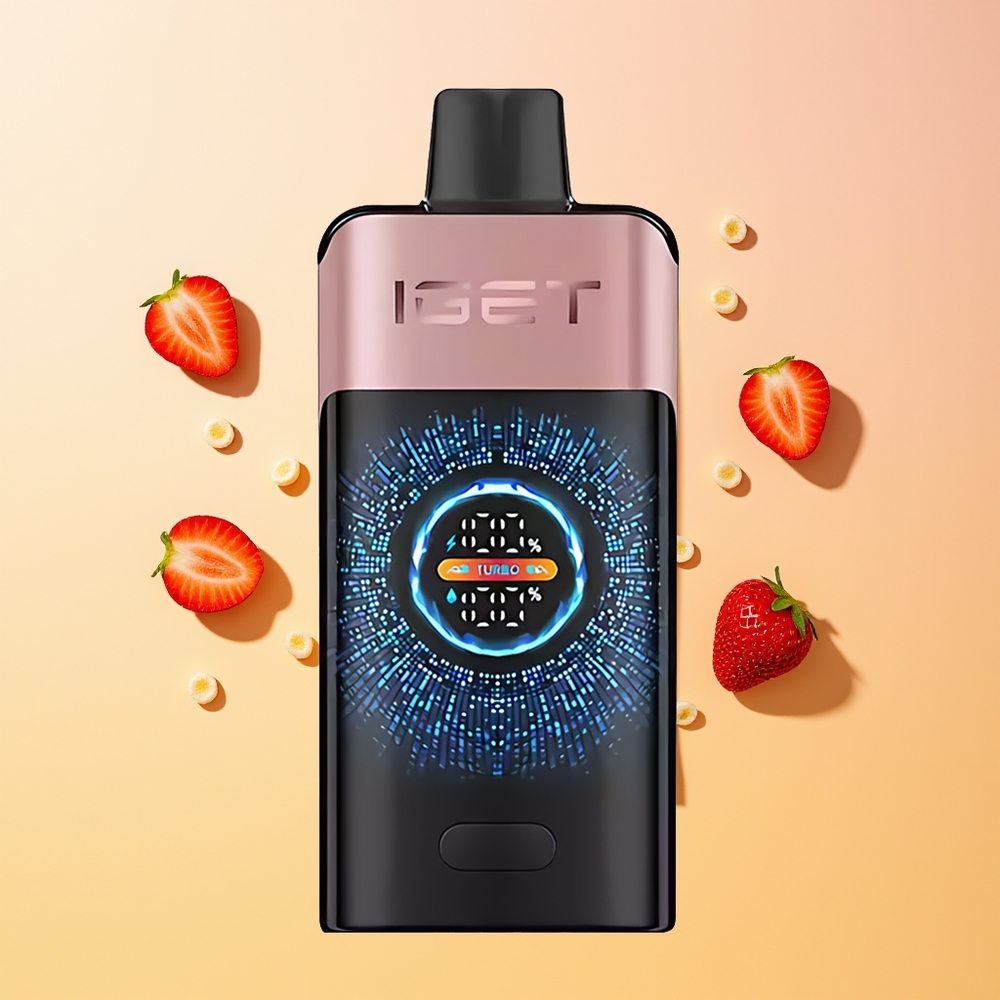 IGET ONE 12000 Chupa Chups Fresa Pantalla Curva Grande