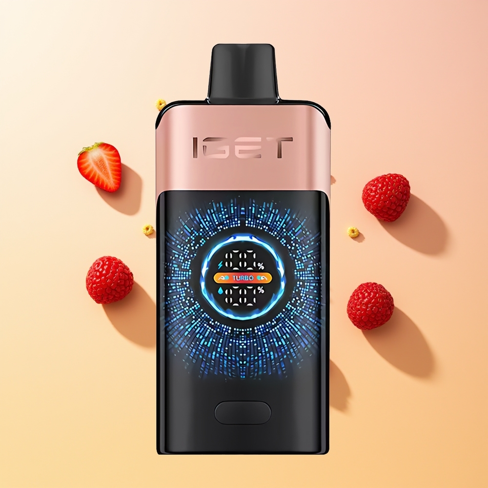 IGET ONE 12000 Fresa Frambuesa con Pantalla Curva Grande