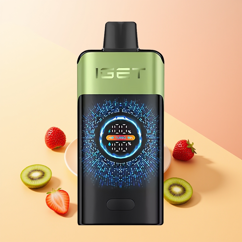 IGET ONE 12000 Fresa Kiwi Hielo Pantalla Curva Grande