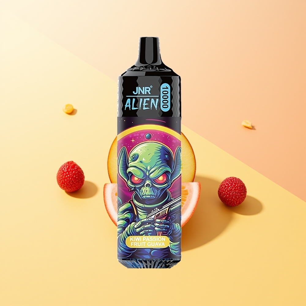 JNR Alien 10000 Maracuyá Fruta de la Pasión Kiwi con Carga Rápida Tipo-C