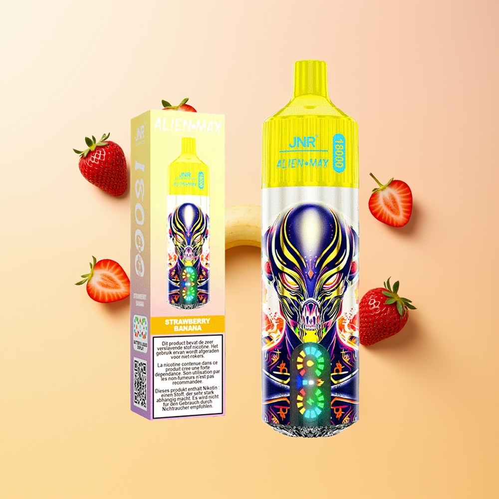 JNR Alien Max 18000 Fresa Plátano Dual Mesh