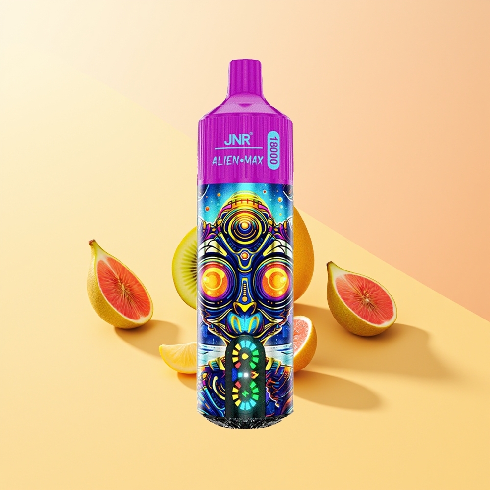JNR Alien Max 18000 Kiwi Maracuyá Guayaba con Doble Malla