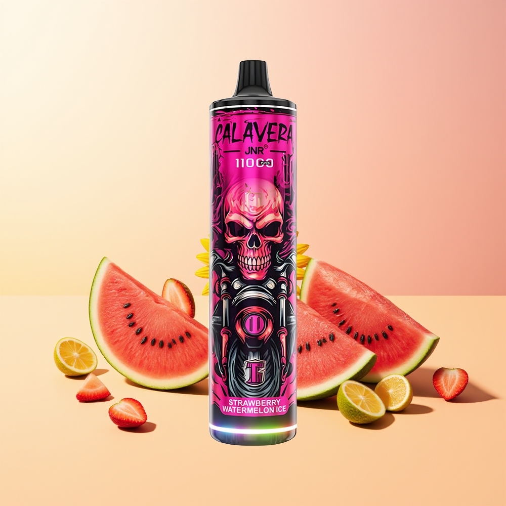 JNR Calavera 11000 Fresa Sandía Hielo con Carga Tipo-C