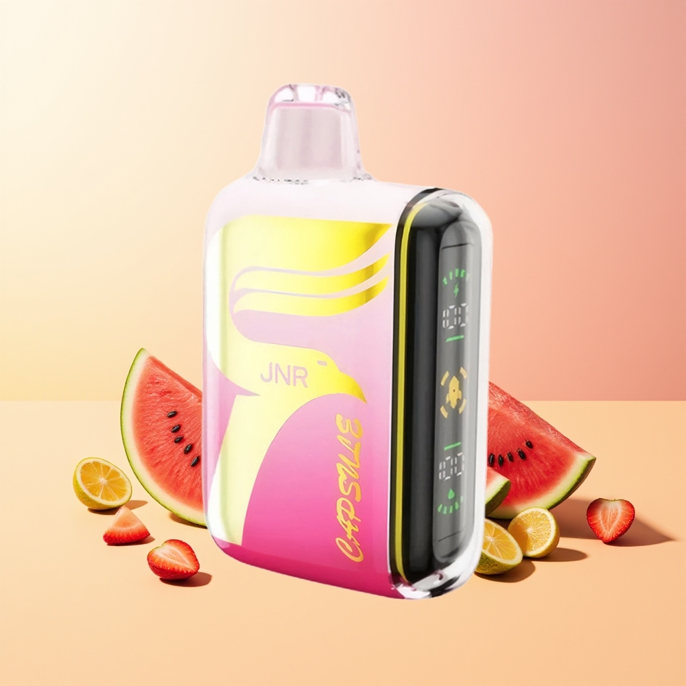 JNR Capsule 15000 Fresa Sandía Hielo con Doble Malla