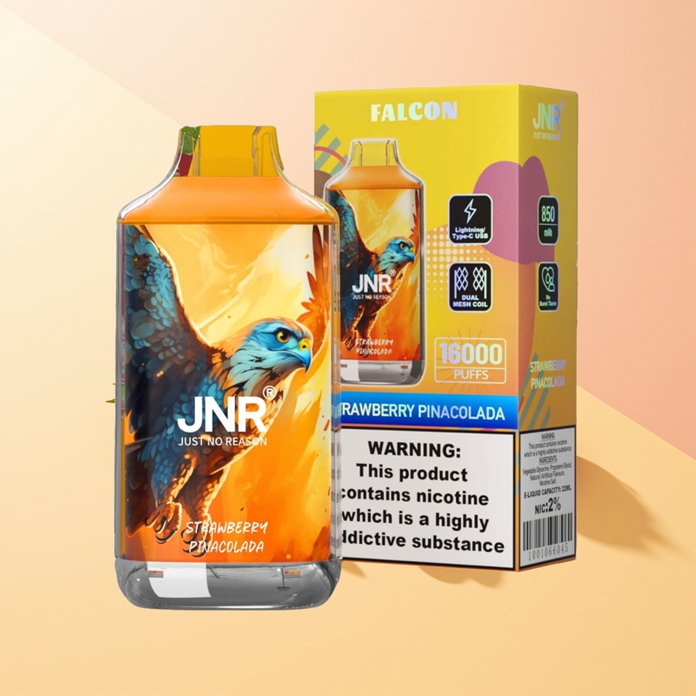 JNR Falcon 16000 Fresa Piña Colada Doble Malla 22ml