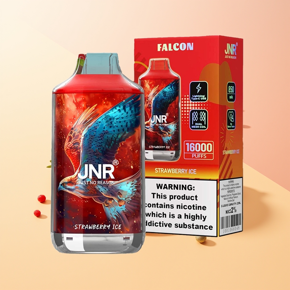 JNR Falcon 16000 Fresas Heladas con Doble Malla