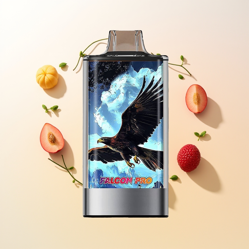 JNR Falcon Pro 28000 Durazno Blanco Frambuesa 28000 Puffs