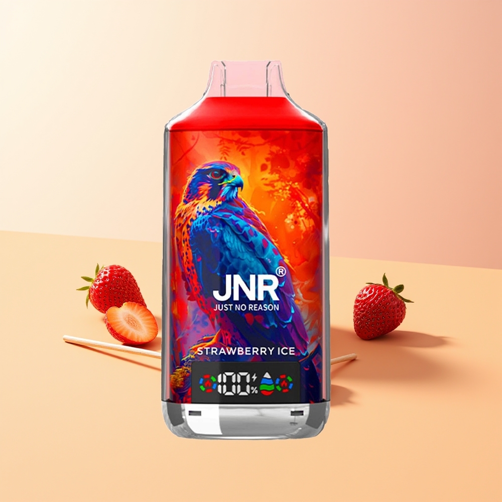 JNR Falcon X 18000 Helado de Fresa X 24ml Dual Mesh