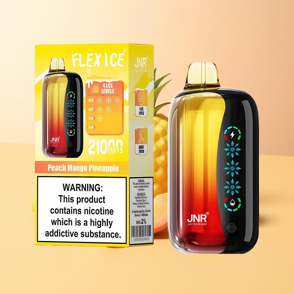 JNR Flex Ice 21000 Durazno Mango Piña Hielo Ajustable