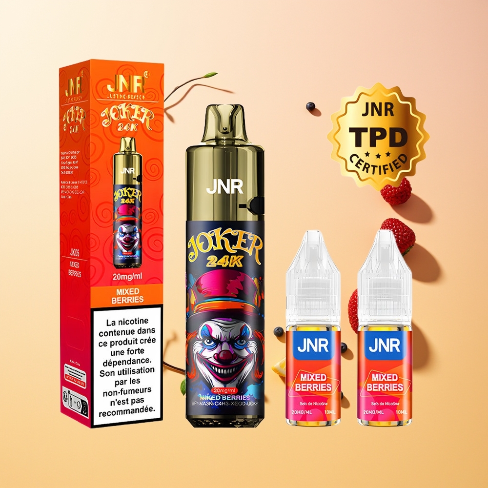 JNR Joker 24K Bayas Mixtas con 2% de Nicotina