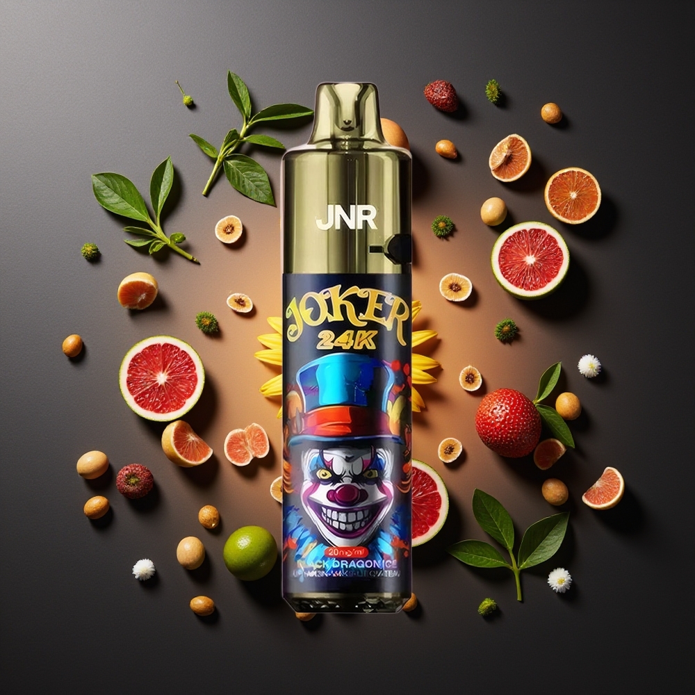 JNR Joker 24K Dragón Negro Hielo Recargable 10ml