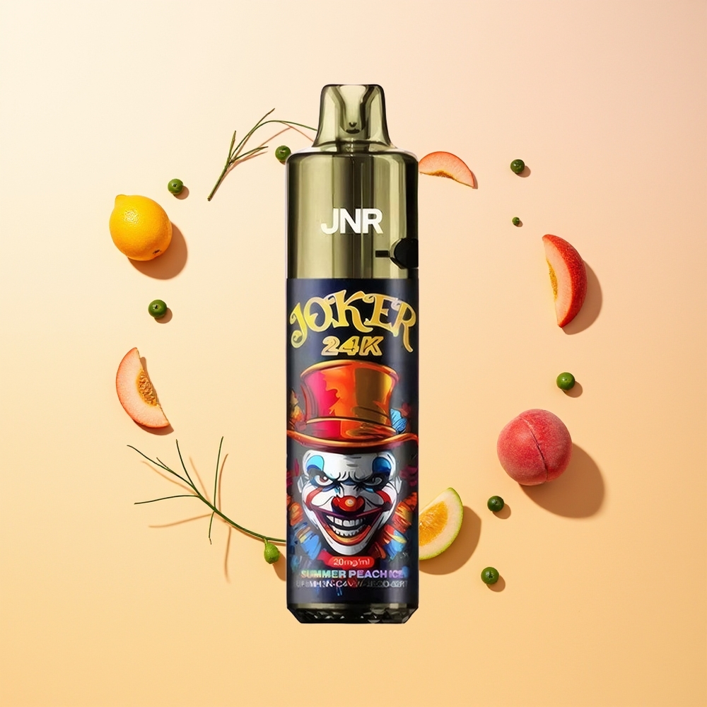 JNR Joker 24K Melocotón de Verano Hielo con Luz Respiratoria Colorida