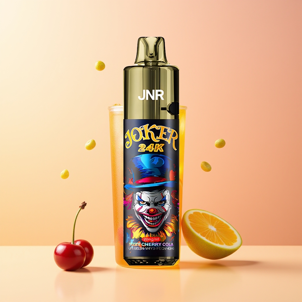 JNR Joker 24K Refresco Cereza Efervescente con Luz Colorida