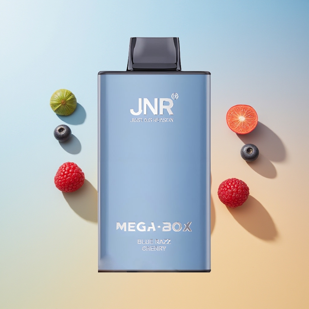 JNR Mega Box 25000 Cereza Frambuesa Azul Tipo-C Carga Rápida