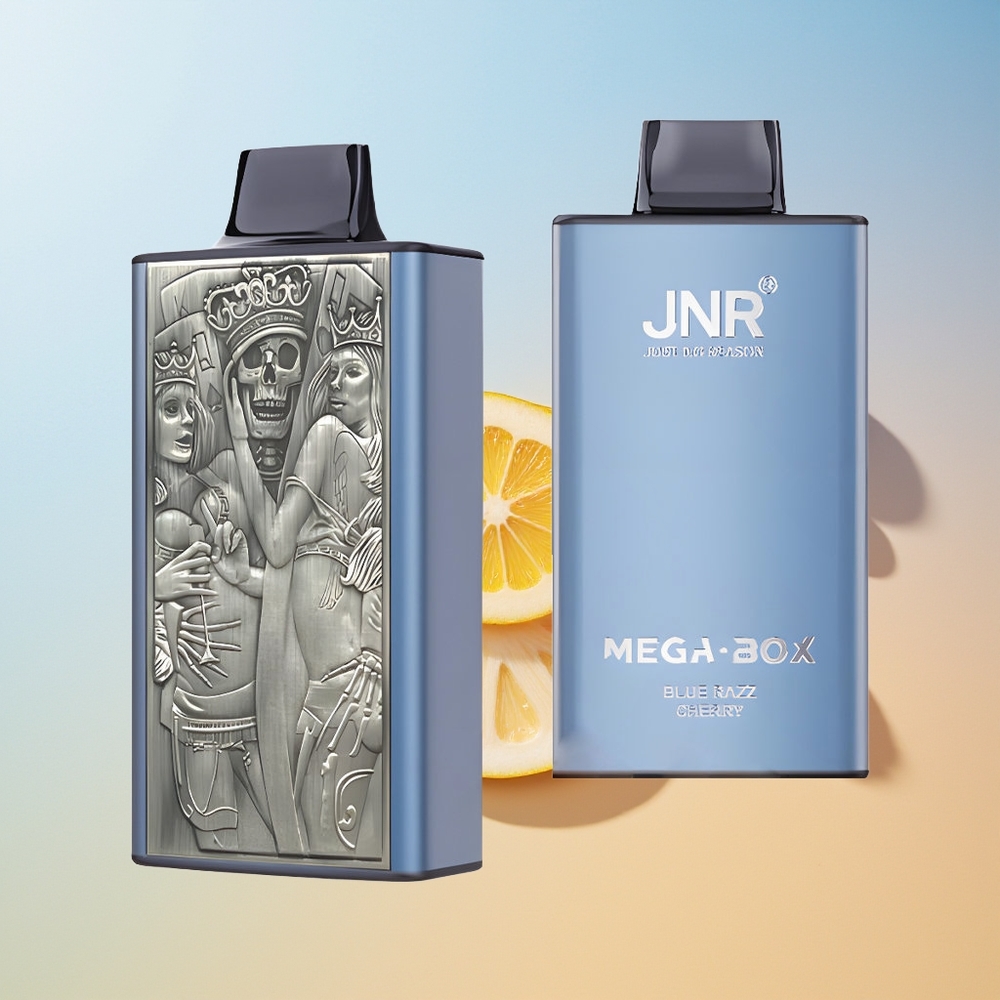 JNR Mega Box 25000 Cereza Frambuesa Azul Tipo-C Carga Rápida