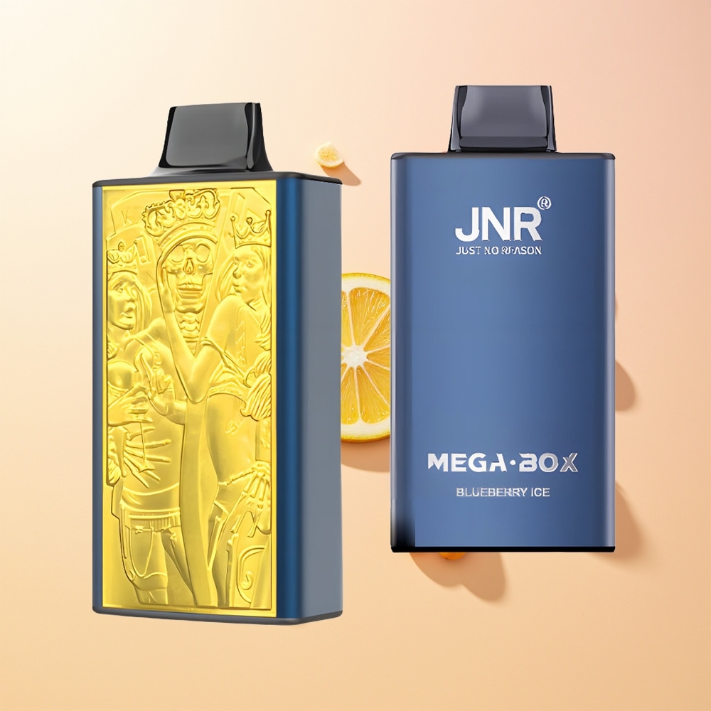 JNR Mega Box 25000 Helado de Arándanos con Doble Malla