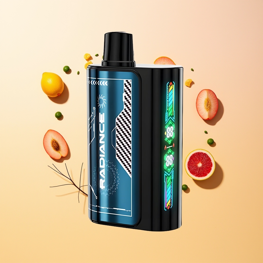 JNR Radiance 31000 Helado de Durazno Verano con Pantalla Animada Inteligente