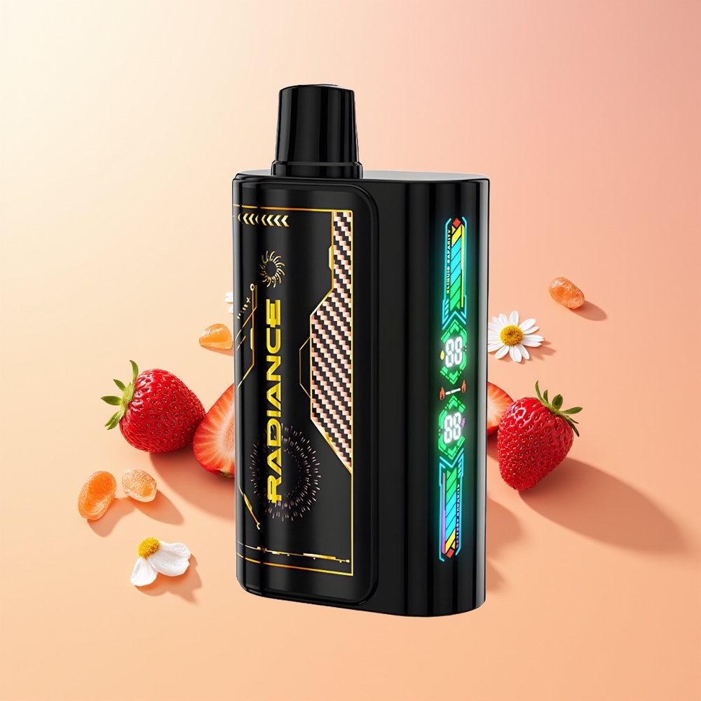 JNR Radiance 31000 Helado de Fresa Frambuesa Cereza con Pantalla Inteligente