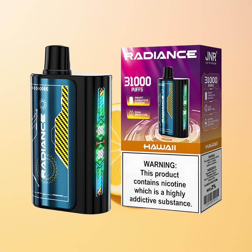 JNR Radiance 31000 Radiance Doble Malla 28ml Vape Desechable
