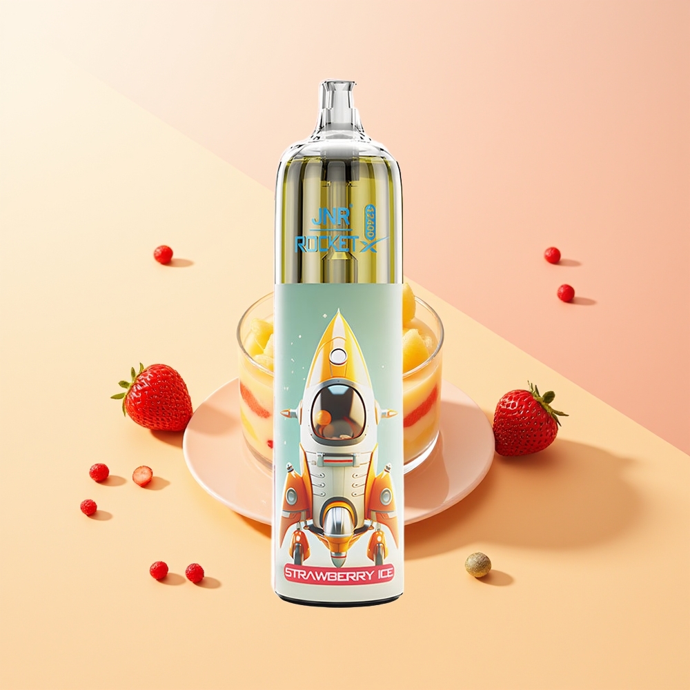 JNR Rocket-X 12400 Helado de Fresa con Luz RGB