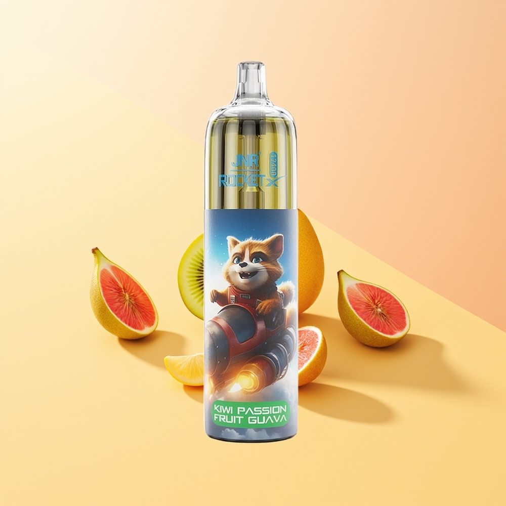 JNR Rocket-X 12400 Maracuyá Guayaba Kiwi con Carga Rápida Tipo-C