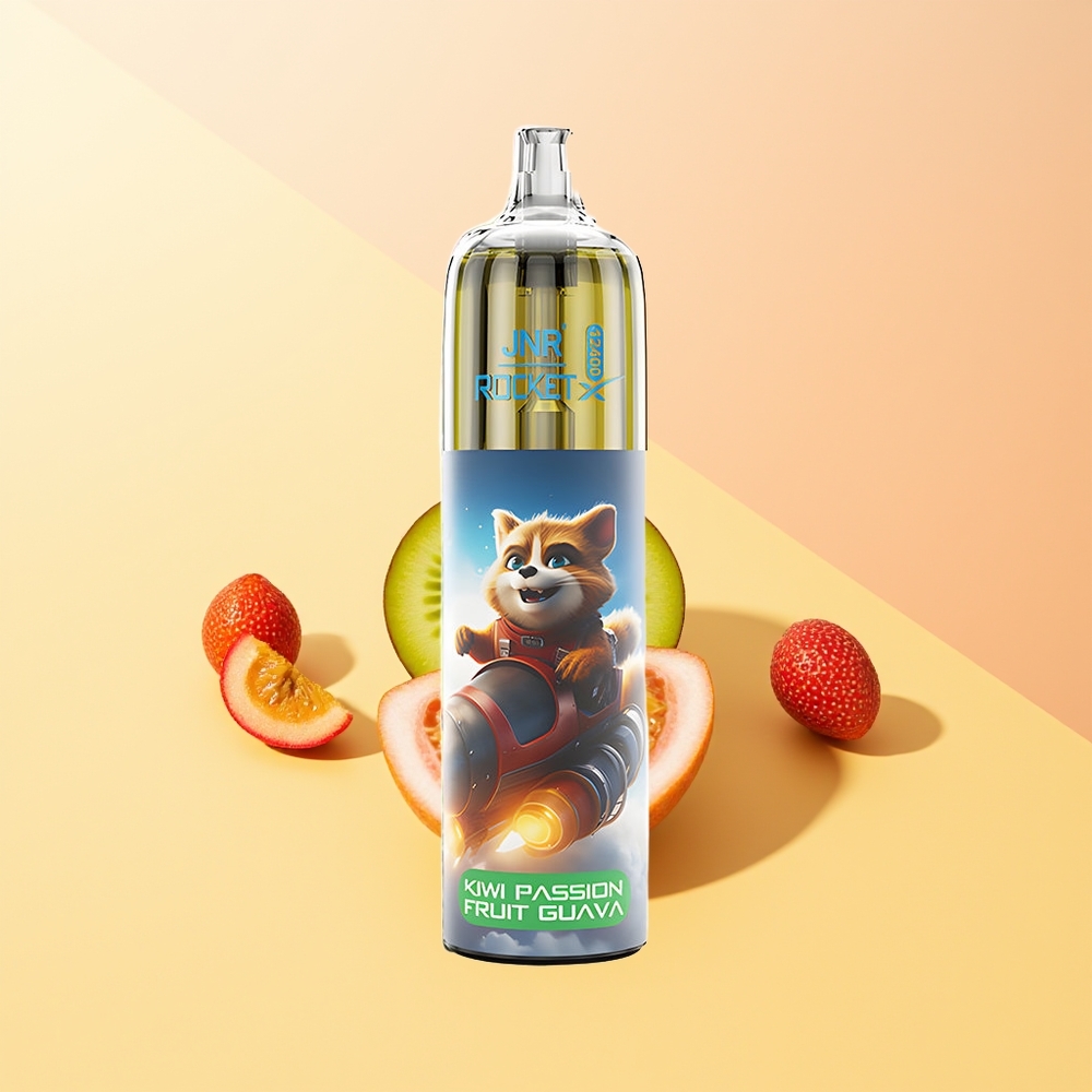 JNR Rocket-X 12400 Pasión de Kiwi y Guayaba con Flujo de Aire Ajustable