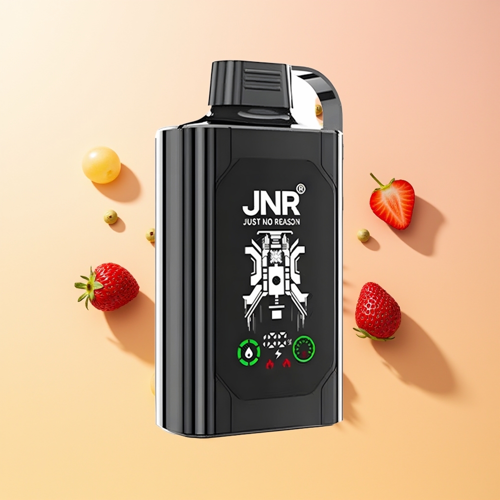 JNR Shisha Hookah Box 20500 Fresa Uva con Doble Malla y Doble Núcleo
