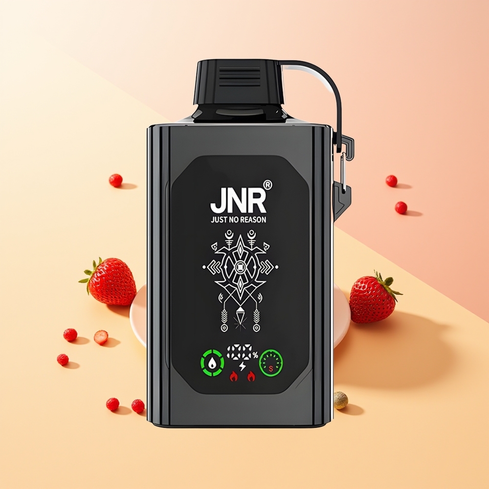 JNR Shisha Hookah Box 20500 Helado de Fresa HD Dual Mesh
