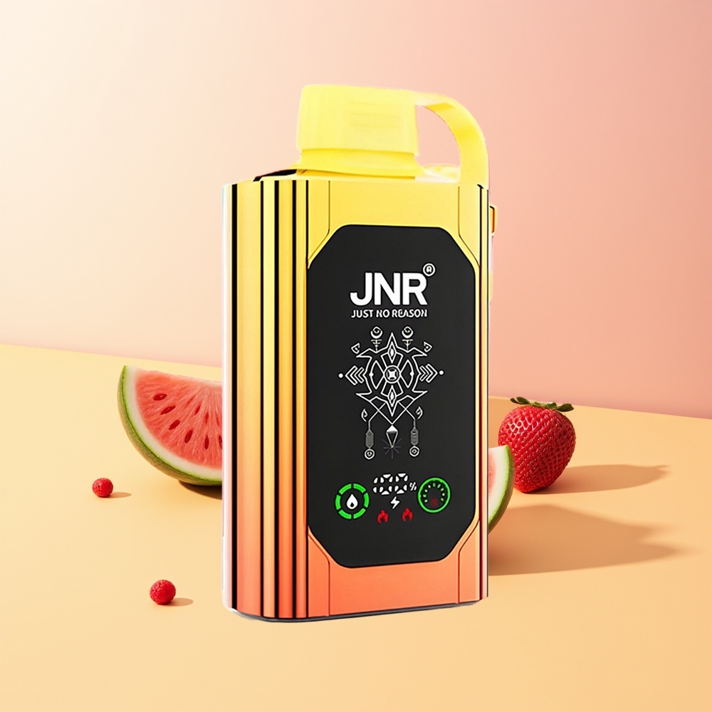 JNR Shisha Hookah Box 20500 Sandía Fresa Chicle Doble Malla Carga Rápida
