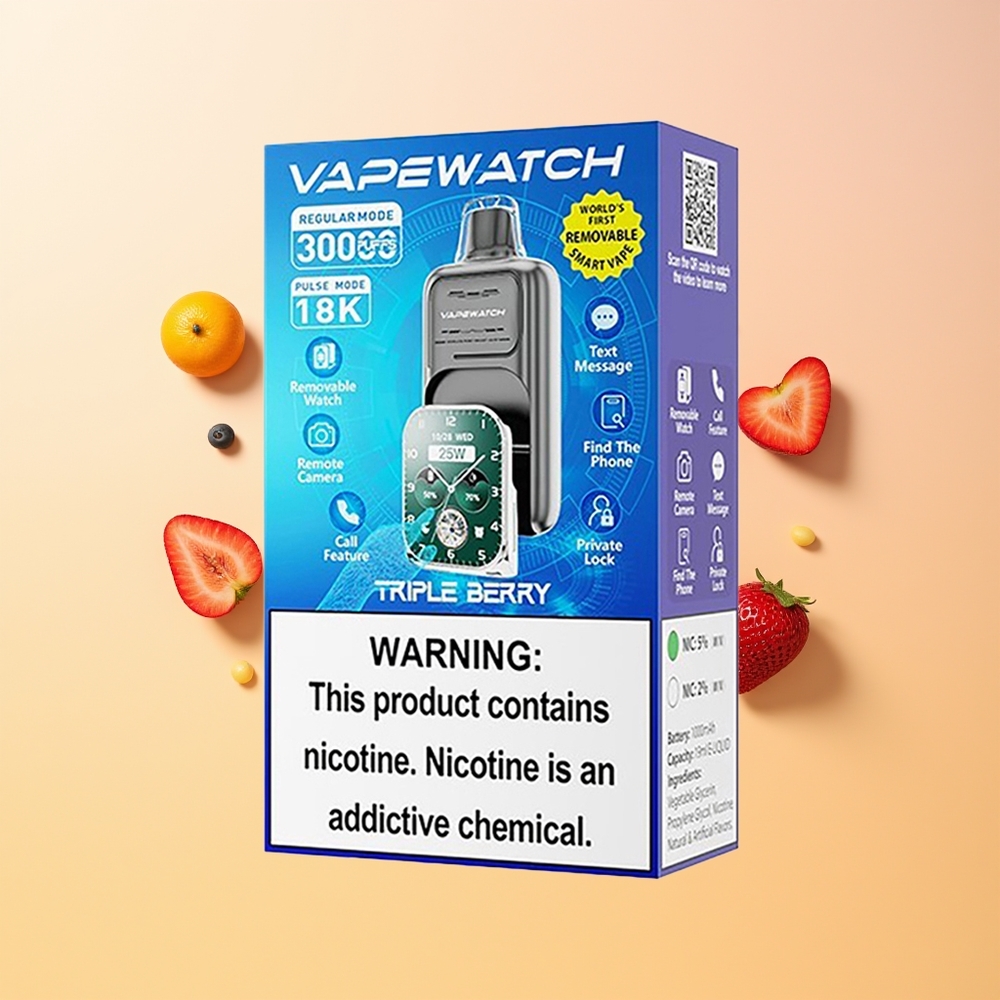 JNR VapeWatch 30000 Baya Triple Doble Malla