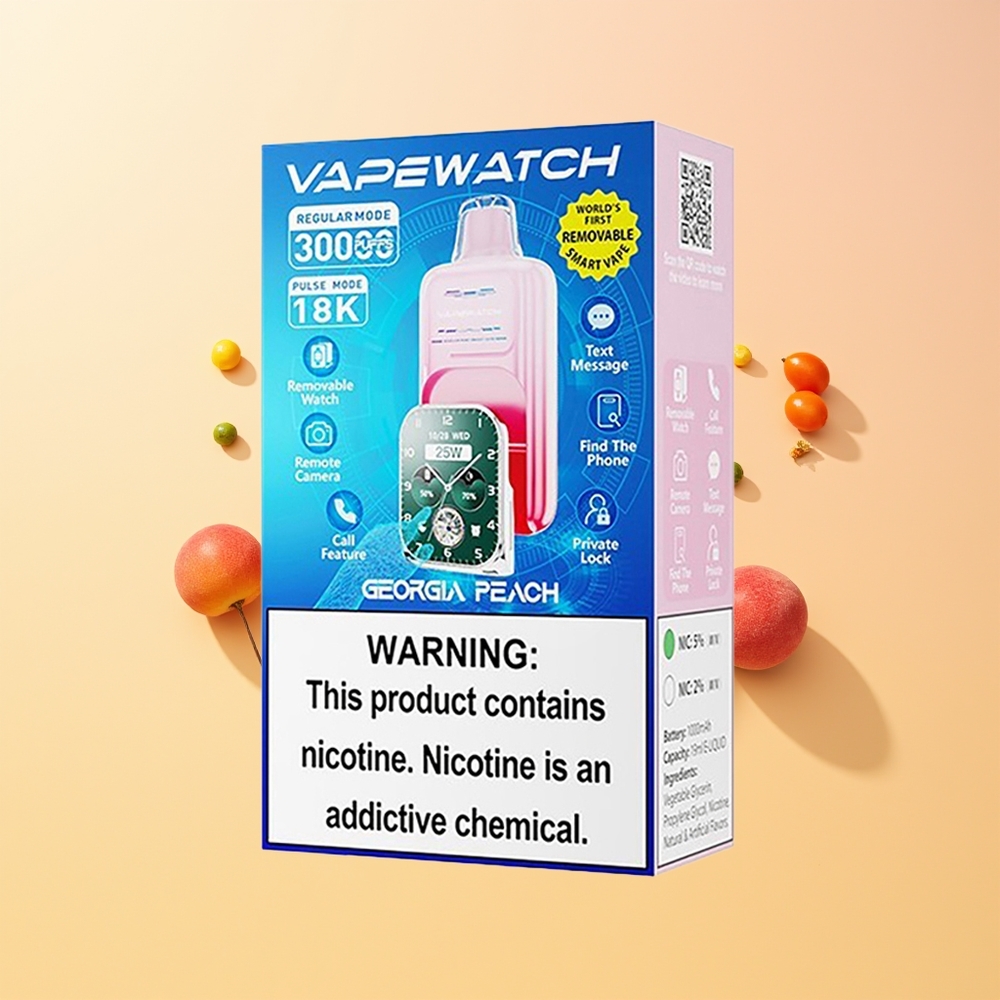 JNR VapeWatch 30000 Durazno de Georgia Dual Mesh Coil