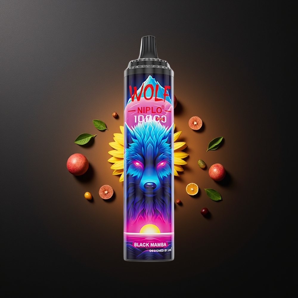 JNR Wolf Niplo 10000 Mamba Negra 20ml 5%