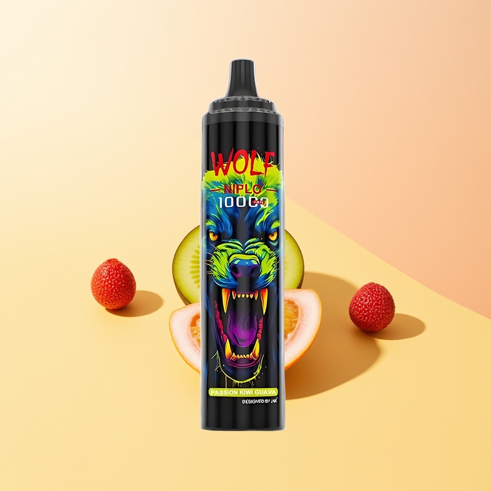 JNR Wolf Niplo 10000 Maracuyá Kiwi Guayaba Tipo-C