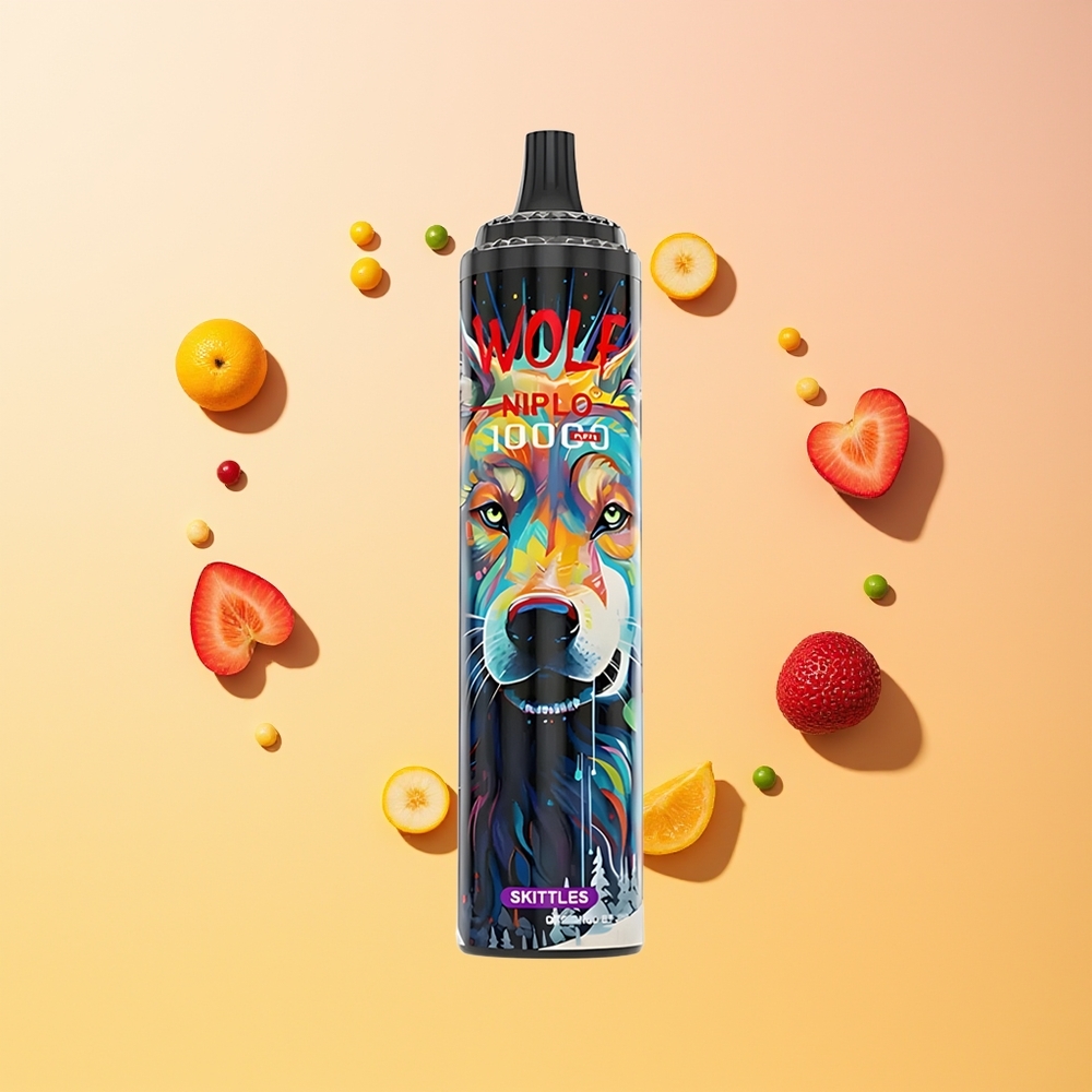JNR Wolf Niplo 10000 Skittles 20ml 650mAh Tipo-C