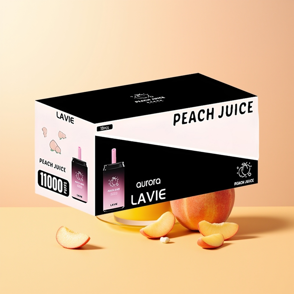 Lavie Aurora 11000 Zumo de Melocotón 650mAh