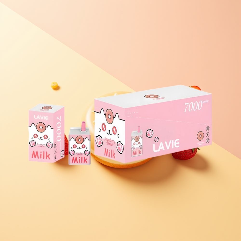 Lavie Milk 7000 Donut de Fresa 16ML