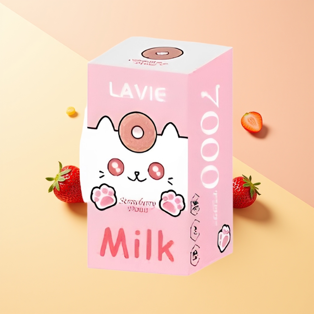 Lavie Milk 7000 Donut de Fresa 16ML