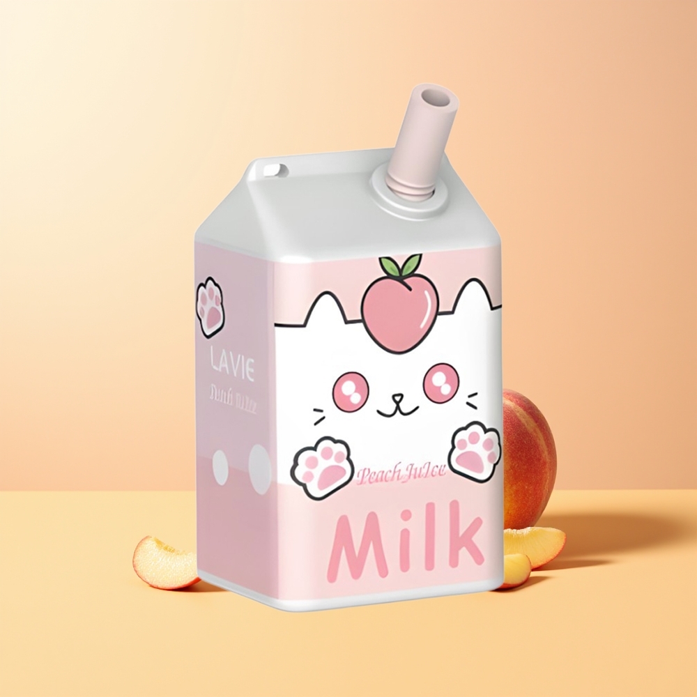 Lavie Milk 7000 Zumo de Melocotón 600mAh