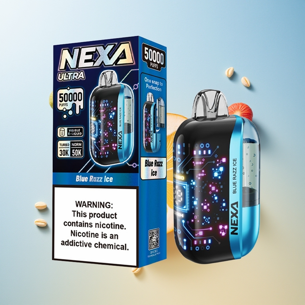 NEXA Ultra 50000 Azul Frambuesa Hielo Pantalla 3D Curva