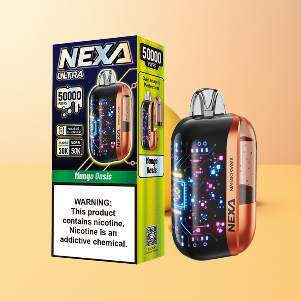 NEXA Ultra 50000 Oasis de Mango con Pantalla 3D Curva