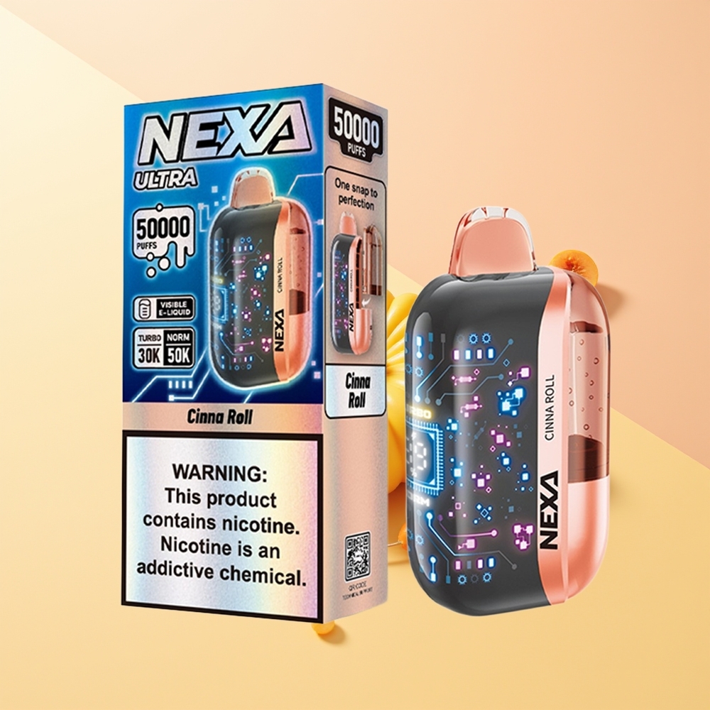NEXA Ultra 50000 Rodillo de Canela Pantalla 3D