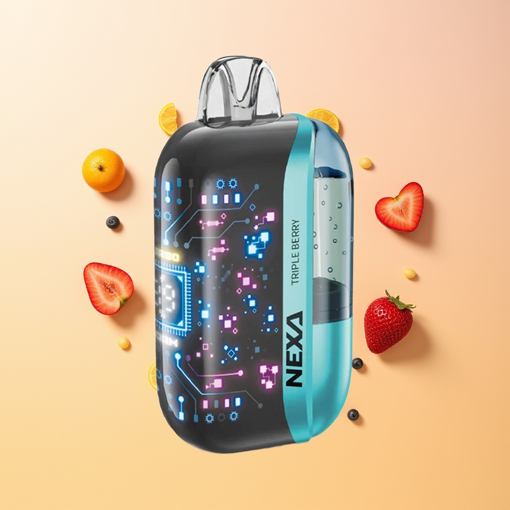 NEXA Ultra 50000 Triple Berry 20ml Pantalla Curva 3D