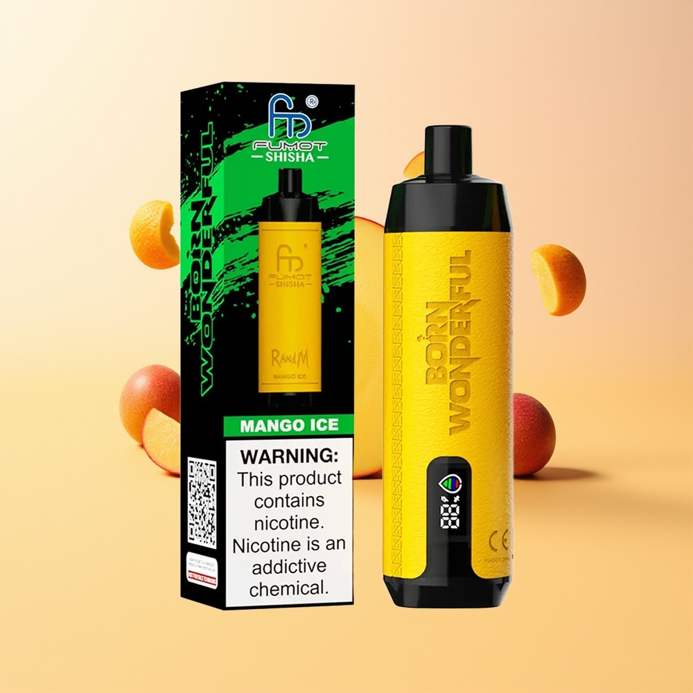 RandM Fumot Shisha 10000 Helado de Mango con LED