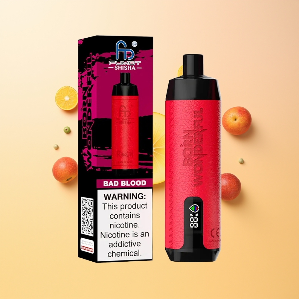 RandM Fumot Shisha 10000 Sangre Mala Tipo-C
