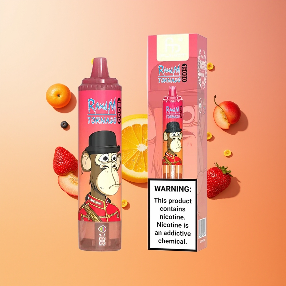 RandM Fumot Tornado 15000 Energía Roja Hielo 25ml