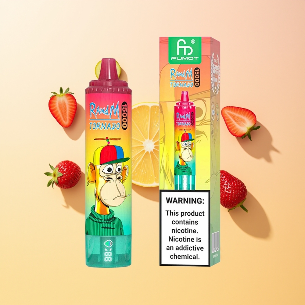 RandM Fumot Tornado 15000 Fresa Kiwi 25ml