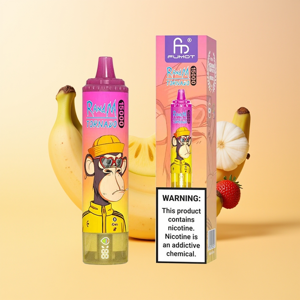 RandM Fumot Tornado 15000 Helado de Plátano 25ml