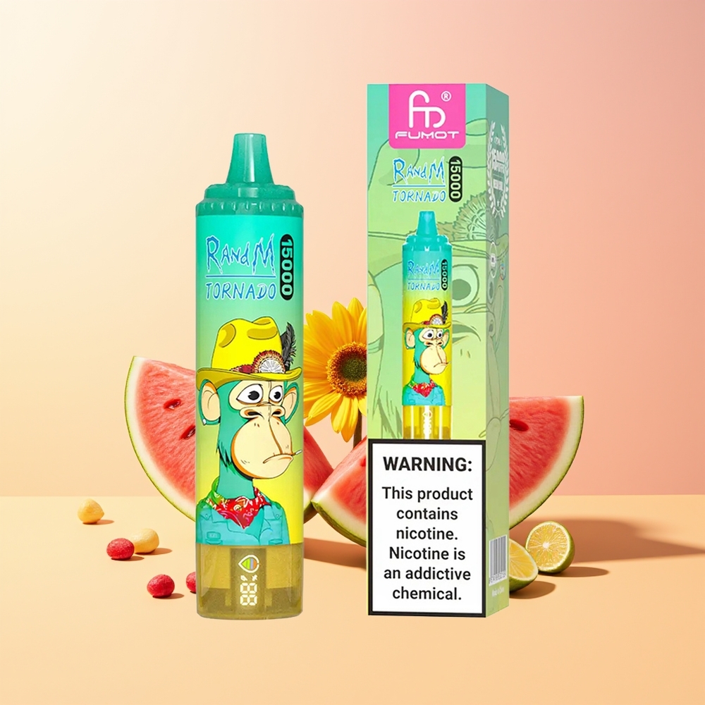 RandM Fumot Tornado 15000 Sandía Hielo 25ml