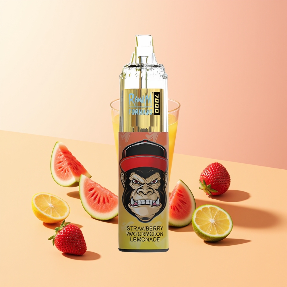 RandM Fumot Tornado 7000 Fresa Sandía Limonada con Coil de Malla